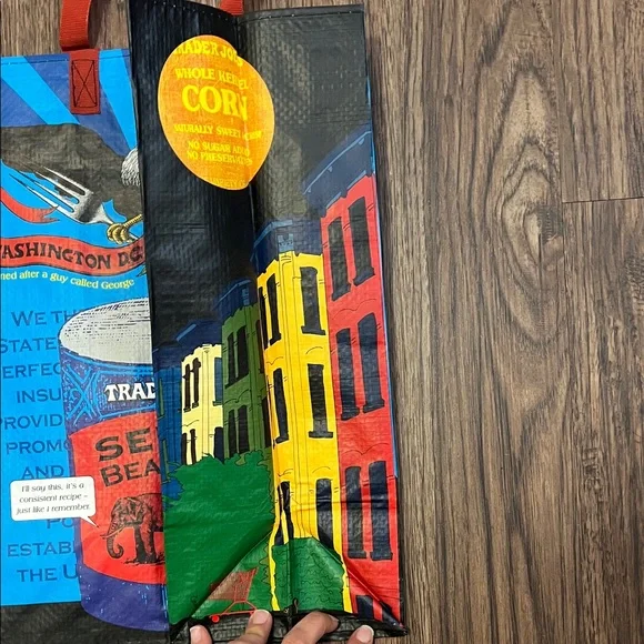 Trader Joe’s WASHINGTON DC Mystery Bag Reusable Tote Bag - Picture 3 of 6